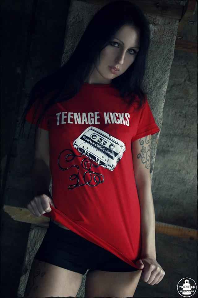 Teenage Kicks - Girlie (S-2XL, rot)