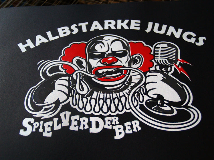 Halbstarke Jungs - Spielverderber Poster A3 (lim.6)