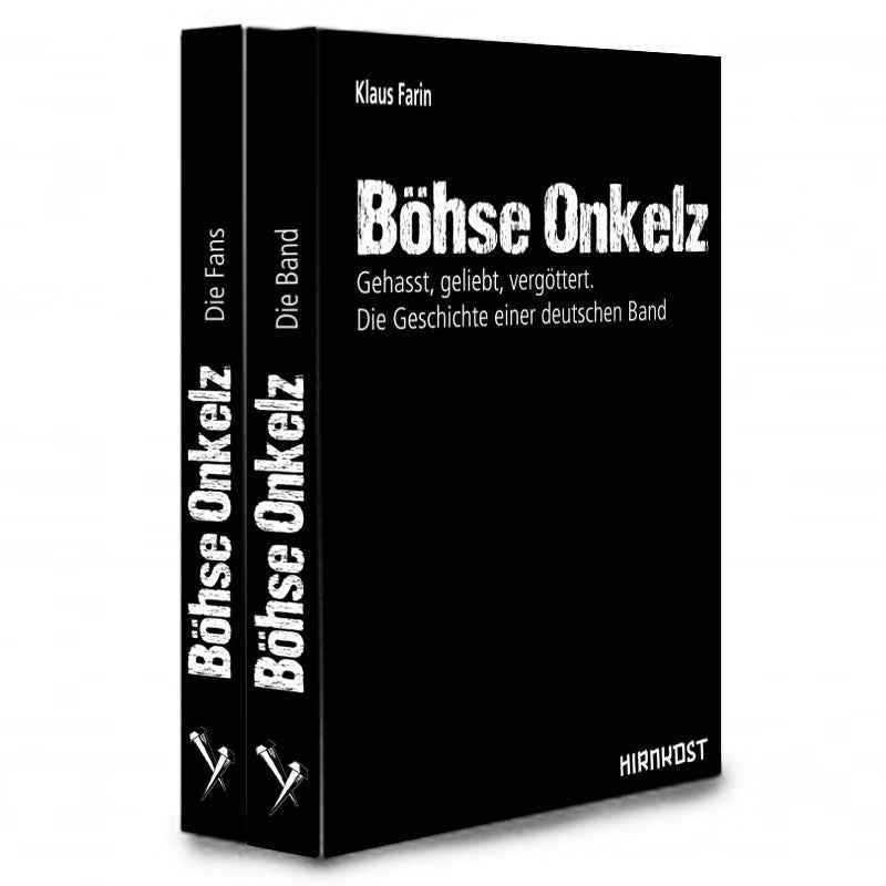 BO - "Böhse Onkelz. Gehasst, geliebt, vergöttert. Die Geschichte einer deutschen Band" Buch-Paket mit Autogramm (Klaus Farin)