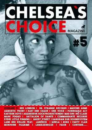 Chelseas Choice Magazine Ausgabe 5 inkl. 7"Flexi von Cock Sparrer (!lange AUSVERKAUFT! Hier nochmal ein paar Rückläufer!!!)