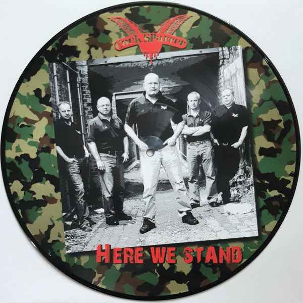 Cock Sparrer - Here We Stand PicLP (1.Press / Captain Oi! / 2007)