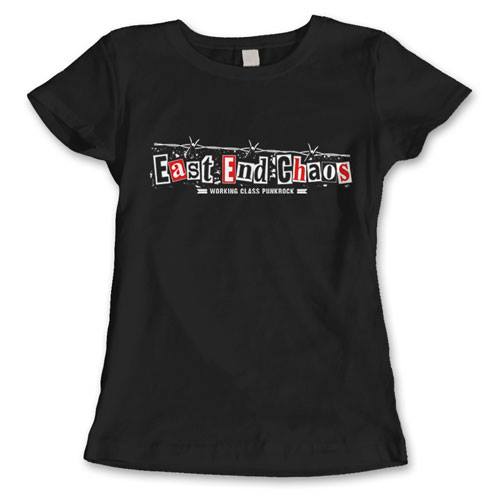 East End Chaos Erpresser Girlie (S-XL, schwarz)