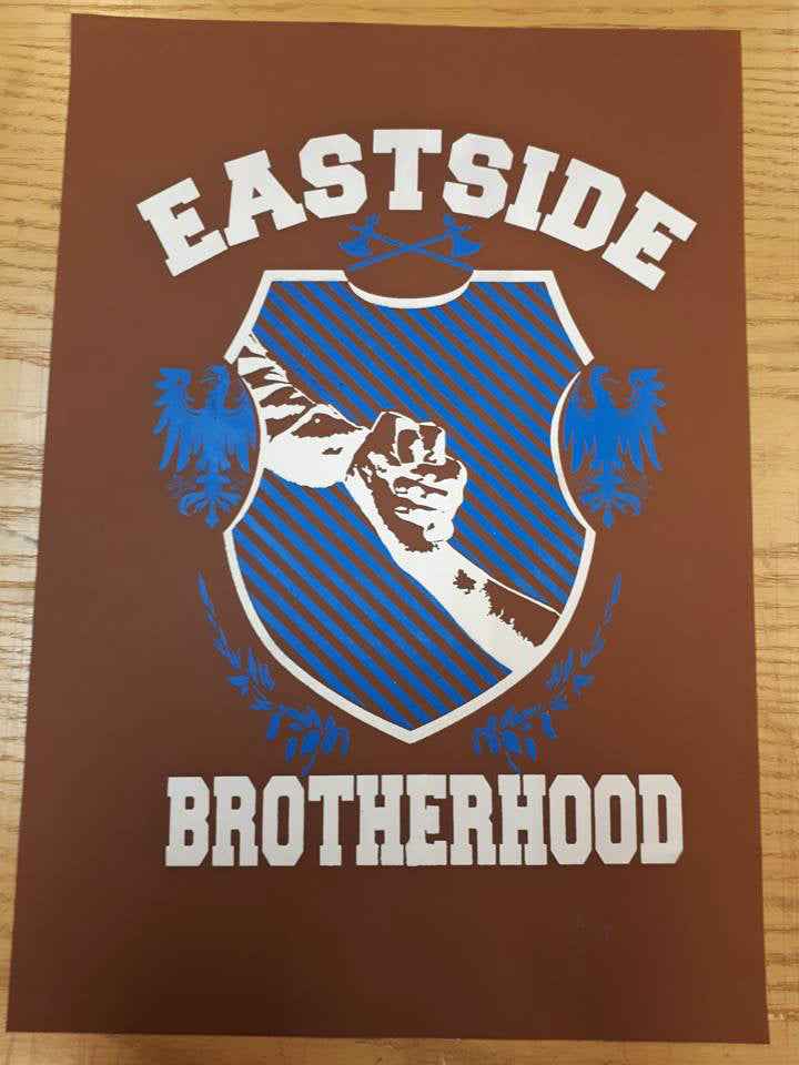 Eastside Brotherhood - Siebdruck Poster / Kunstdruck 40cm x 60cm (lim.4)