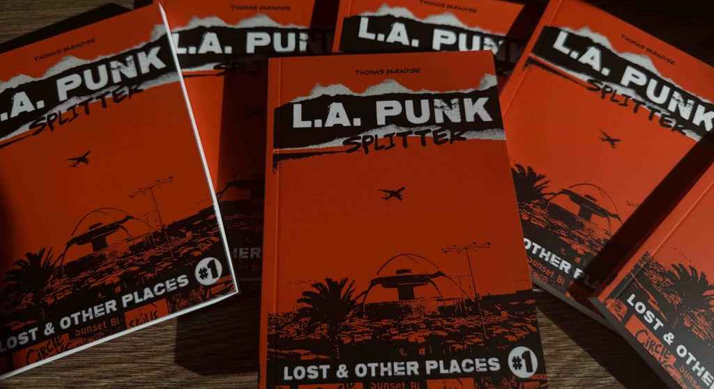 L.A. PUNK SPLITTER - BUCH (lim. 50 / Thomas Paradise)