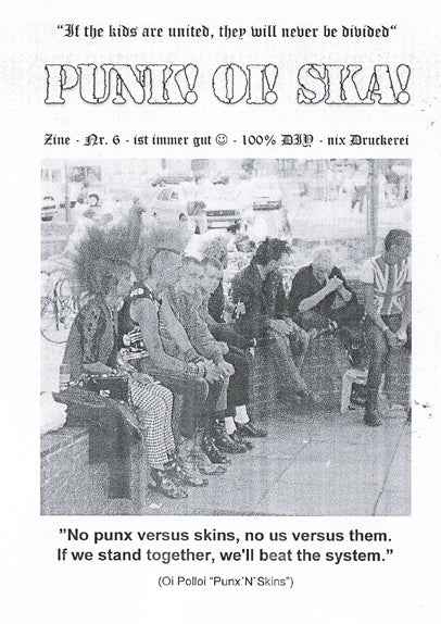 Punk! Oi! Ska! Fanzine Ausgabe 6 3/23