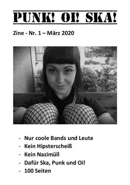Punk! Oi! Ska Fanzine Nr.1 (März 2020)