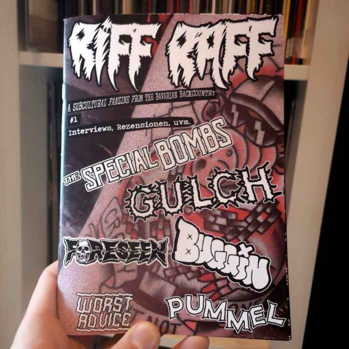 Riff Raff Fanzine - Ausgabe 1 Mai 2021 (lim. 100)