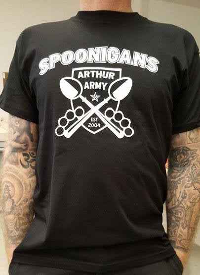 Arthur & the Spooners Spooningans T-Shirt (XS-5XL)