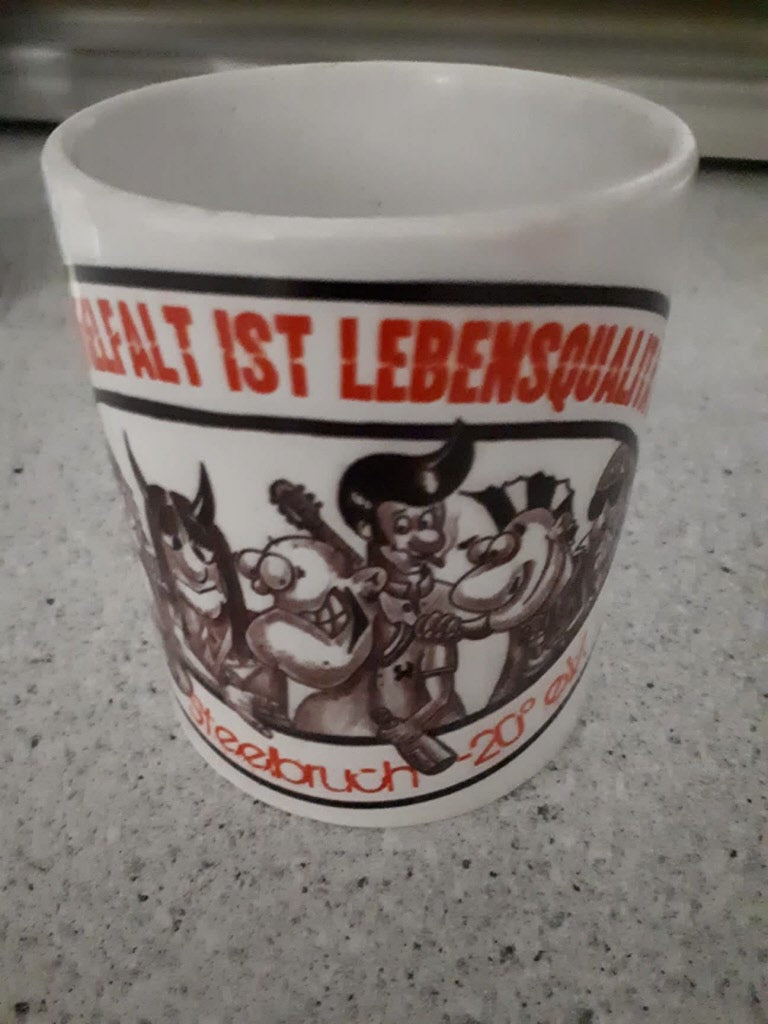 Club Steelbruch - Artenvielfalt ist Lebensqualität - Kaffeetasse