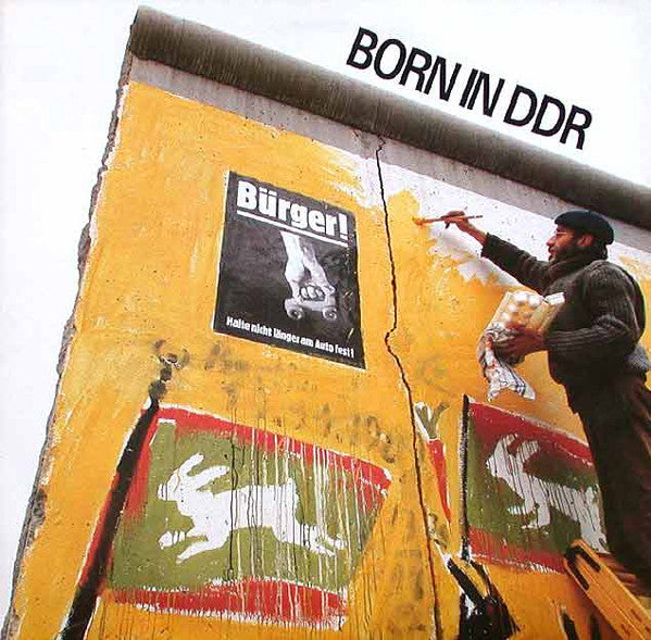 V/A - Born In DDR 2LPs (Just In Distribution / 1990)