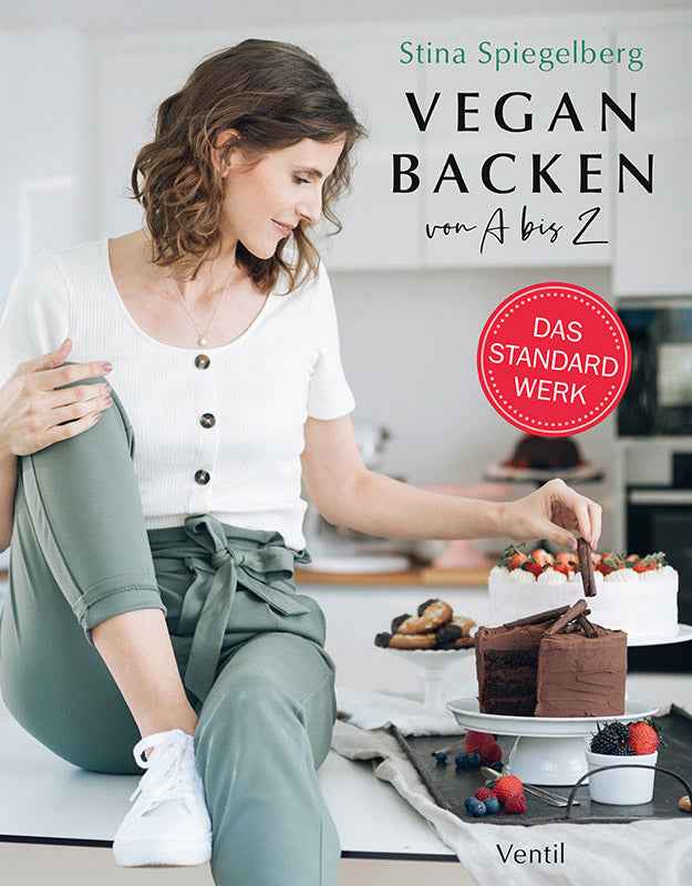 VEGAN BACKEN VON A BIS Z - BUCH (Stina Spiegelberg)