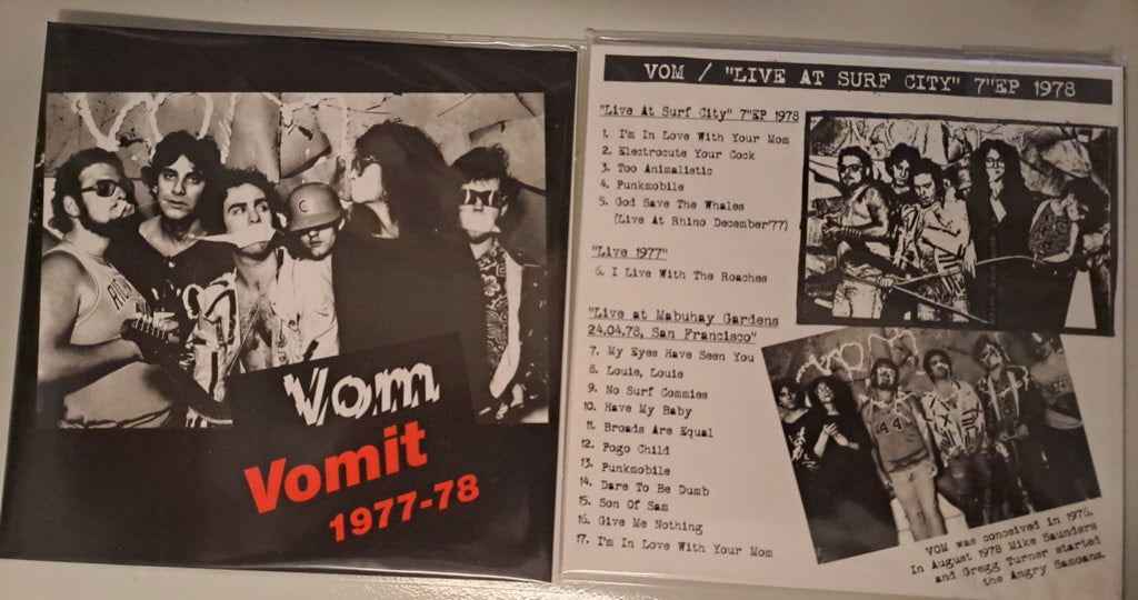 VOM (Vomit) - 1977-78 CD