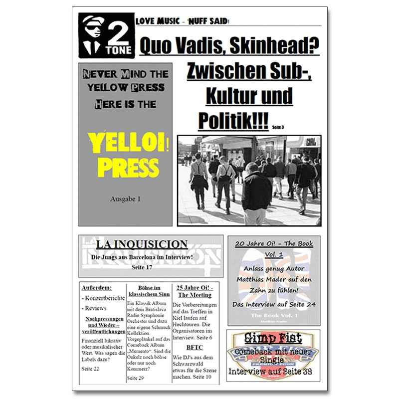 Yelloi! Press Fanzine Ausgabe 1