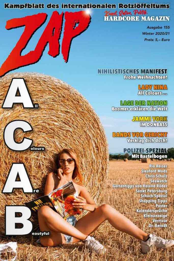 ZAP HARDCORE MAGAZIN #155 Winter 2020/21