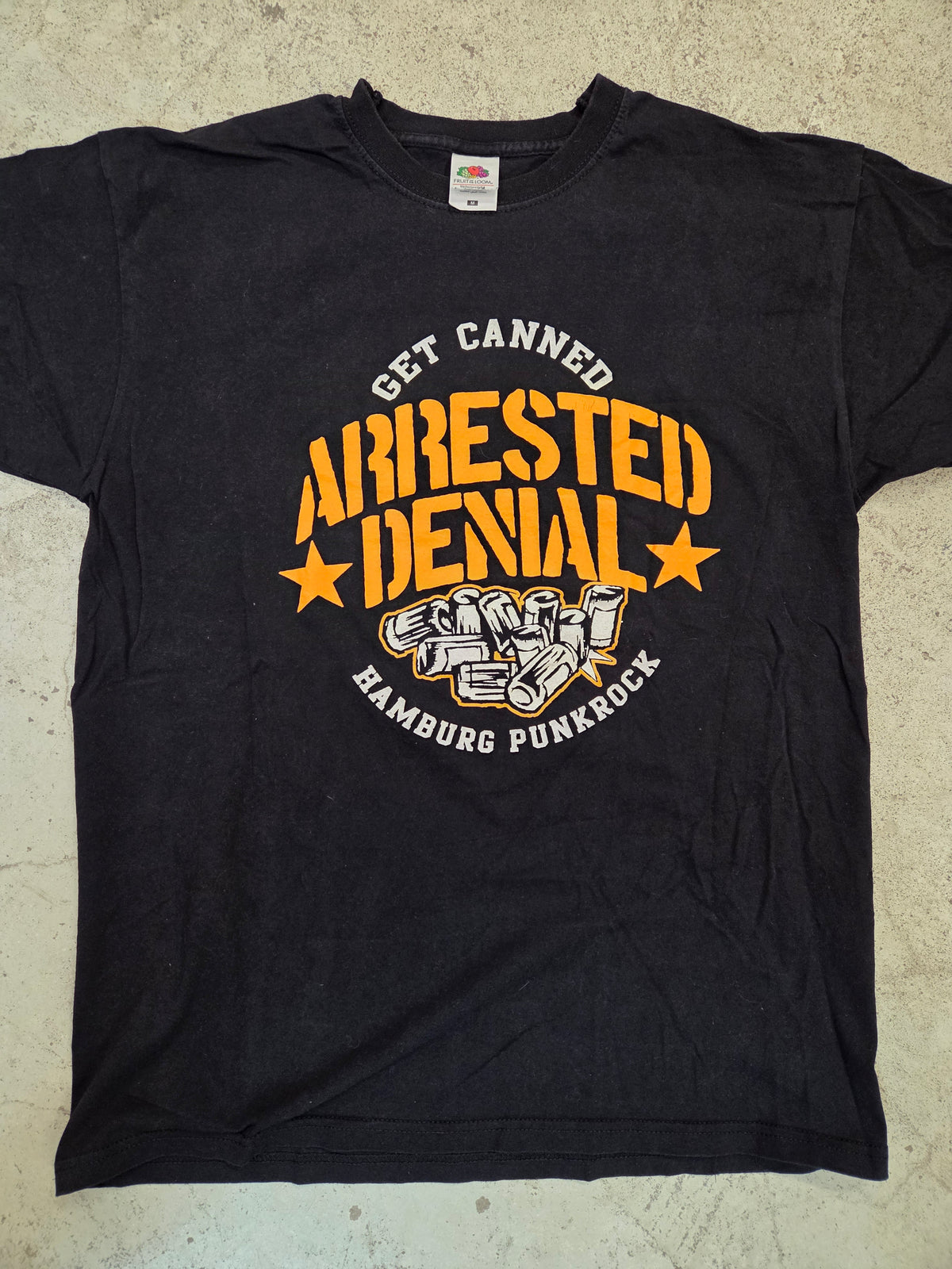 Arrested Denial T-Shirt (M / 2nd Hand) Left Over!