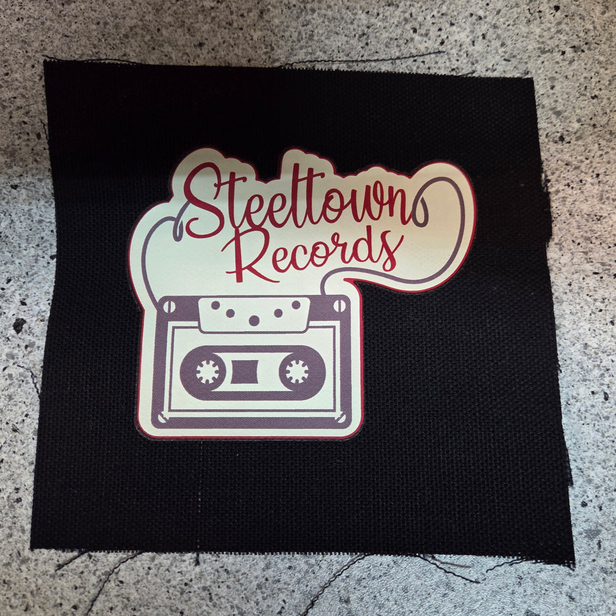 Steeltown Records - Tape Patch / Aufnäher klein