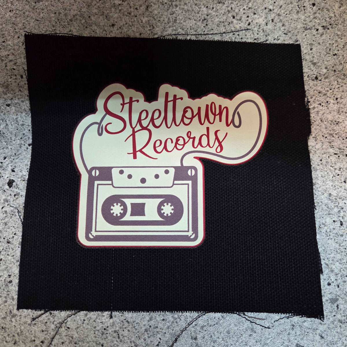 Steeltown Records - Tape Patch / Aufnäher klein