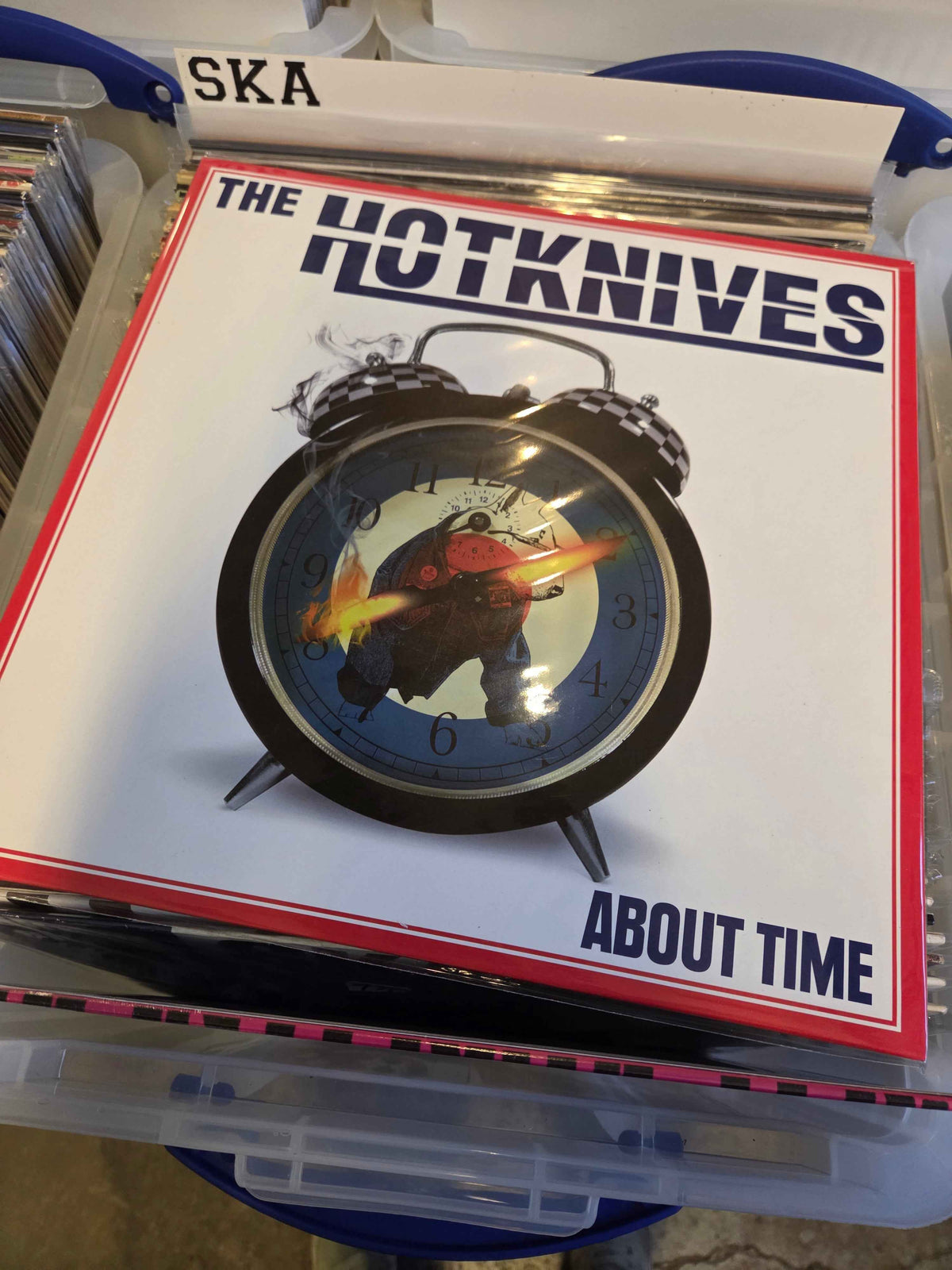 Hotknives, the - About time LP (lim. Swirl)