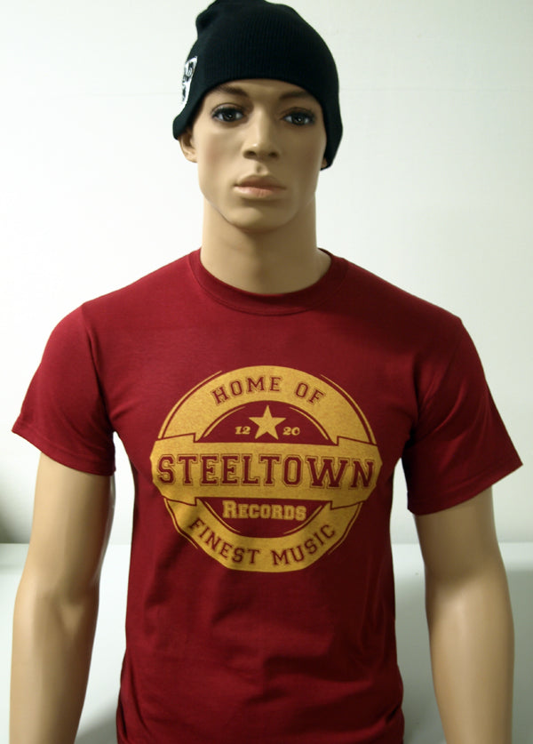 Steeltown Records - Finest Music T-Shirt (cherryred, S-5XL)