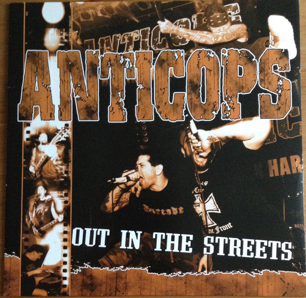 Anticops : Out In The Streets (LP, S/Sided, Album)