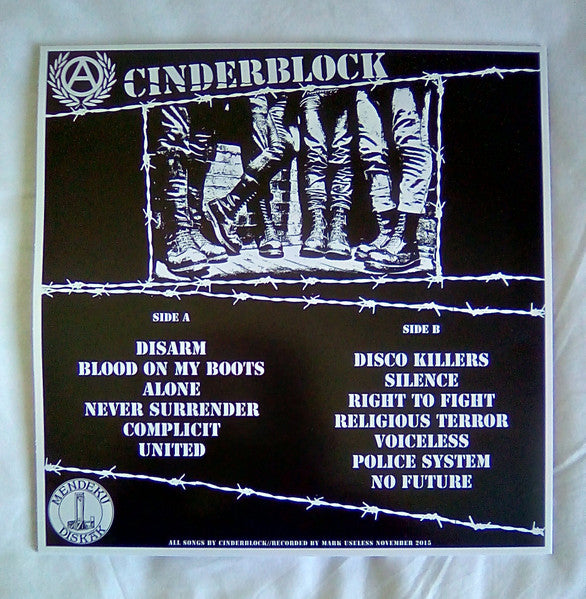 Cinderblock (4) : Cinderblock (12", Album, Ltd, RE, Yel)