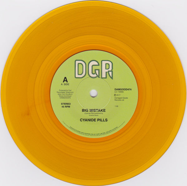Cyanide Pills : Big Mistake (7", Ora)