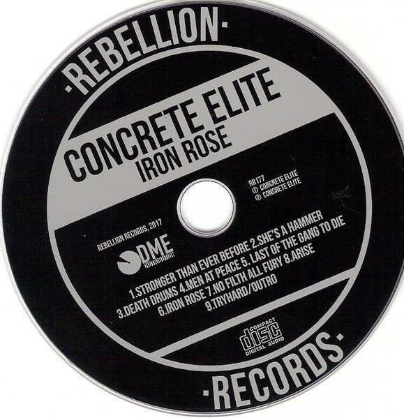 Concrete Elite : Iron Rose (CD, Album)