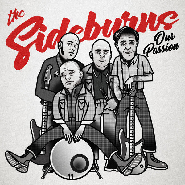 The Sideburns (4) : Our Passion  (7", EP, Num, Gra)