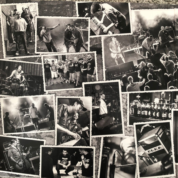 Arthur And The Spooners : Skinhead Spoonstomp (LP, Album + LP, Album, Whi)