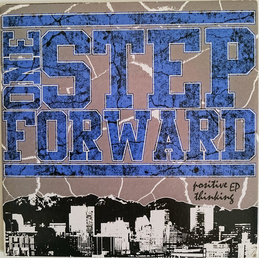 One Step Forward : Positive Thinking EP (7", EP, Yel)