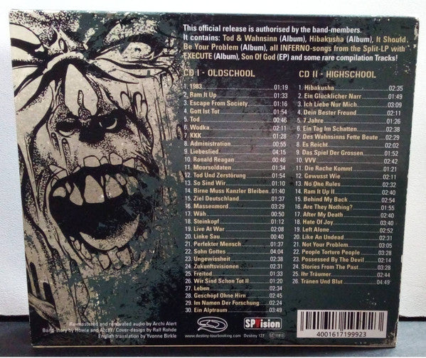 Inferno (3) : Pioneering Work (2xCD, Album, Comp, RE, RM)