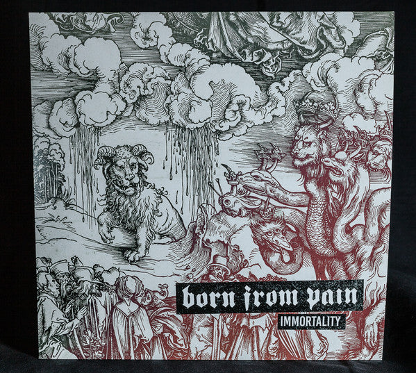 Born From Pain : Immortality (12", S/Sided, EP, Etch, RE)
