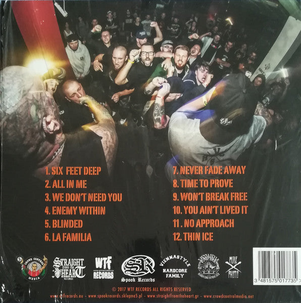 Spider Crew : Sounds Of Hatred (12", Album, Ltd, Ora)