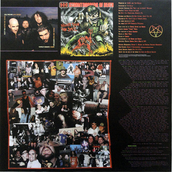 S.O.D.* : Bigger Than The Devil (LP, Album)