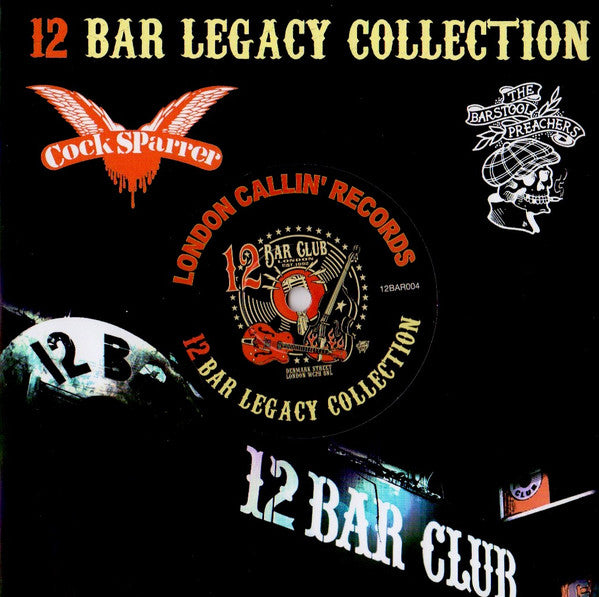 Cock Sparrer / The Bar Stool Preachers : 12 Bar Legacy Collection (7", Ltd, Num, Ora)