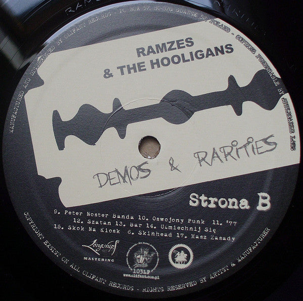 Ramzes & The Hooligans : Demos & Rarities (LP, Comp, Ltd, RE)