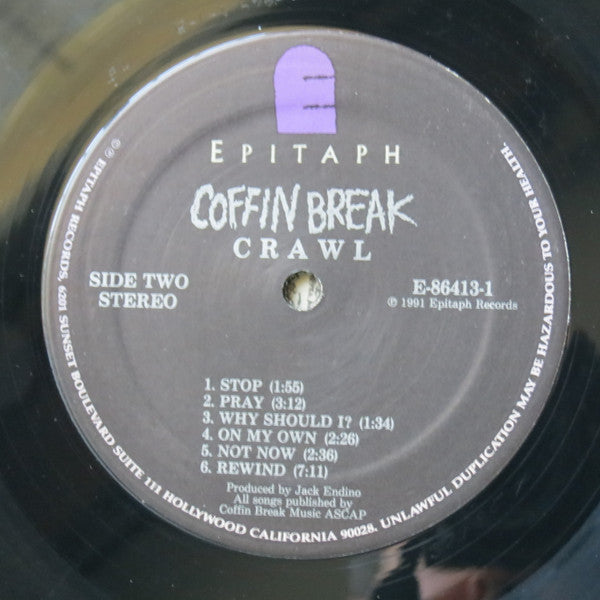 Coffin Break : Crawl (LP, Album)