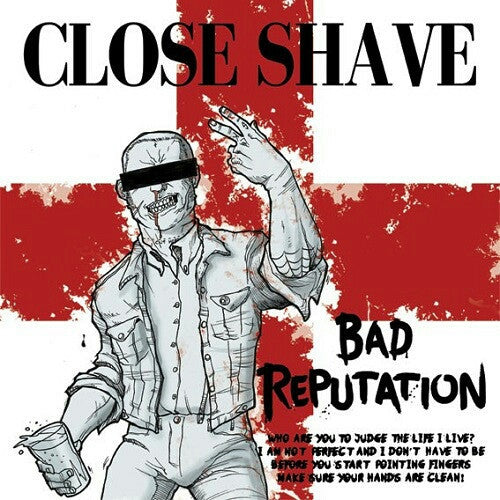 Close Shave : Bad Reputation (LP, Album, Whi)