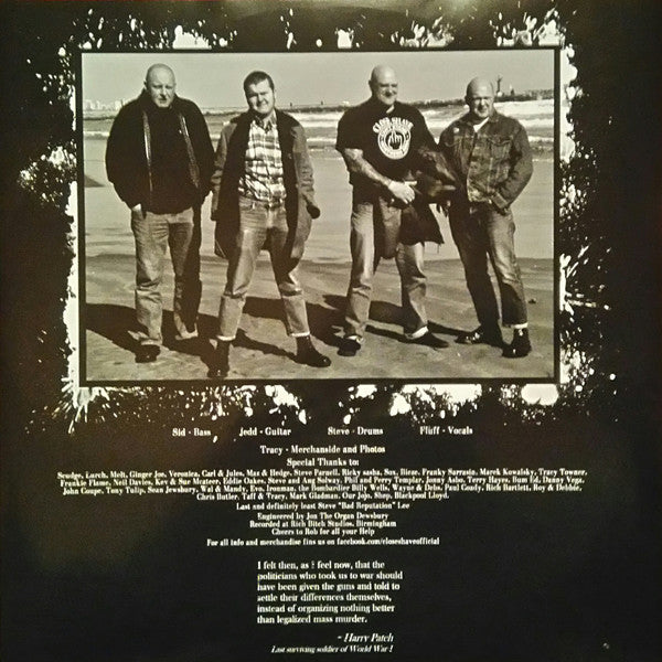 Close Shave : Bad Reputation (LP, Album, Whi)