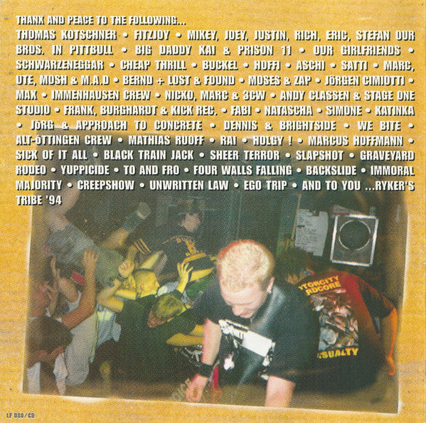 Ryker's : Payback Time (CD, MiniAlbum)