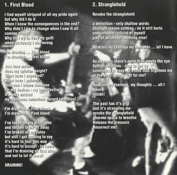 Ryker's : First Blood (CD, MiniAlbum)