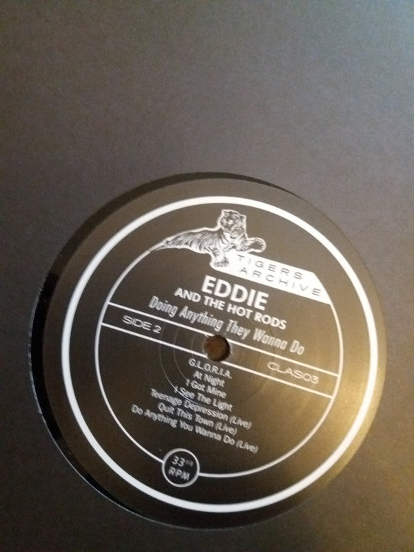 Eddie And The Hot Rods : Doing Anything They Wanna Do (LP, Comp, RE)