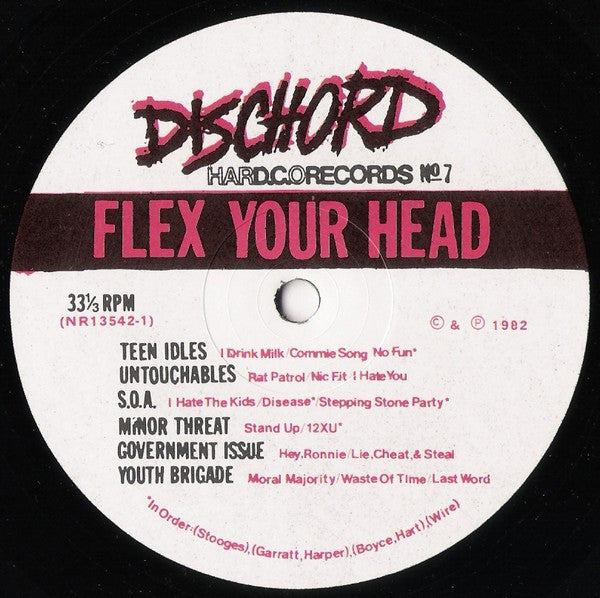 Various : Flex Your Head (LP, Comp, RE, Blu)