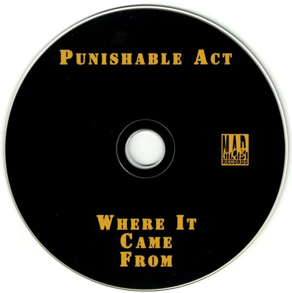 Punishable Act : Where It Came From (CD, EP)
