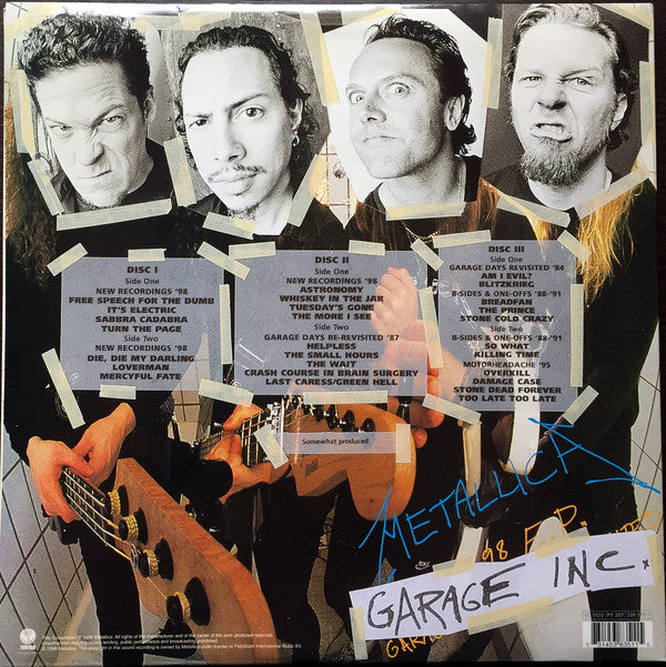 Metallica : Garage Inc. (3xLP, Album, Comp)