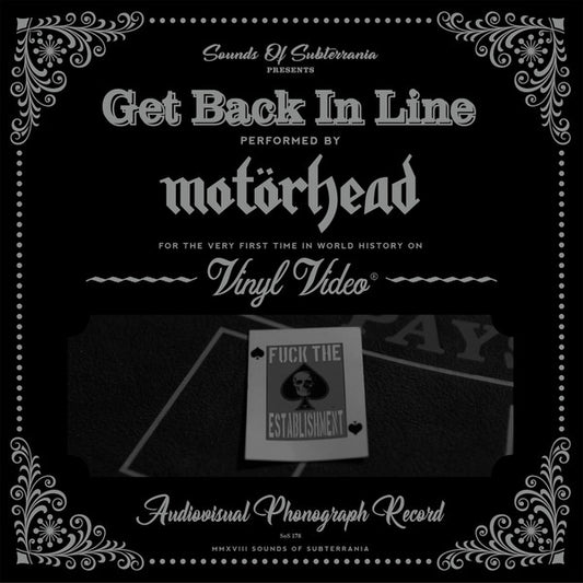 Motörhead : Get Back In Line (7", Enh, Ltd, Vin)