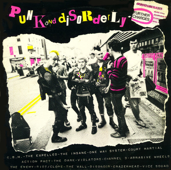 Various : Punk And Disorderly - Further Charges (LP, Comp)