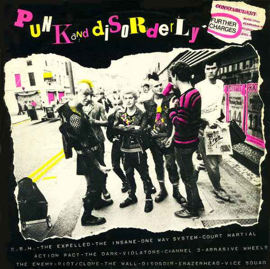 Various - Punk And Disorderly - Further Charges LP (Anagram Records / Near Mint (NM or M-))