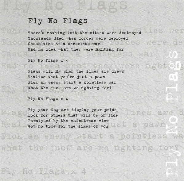 The Strike : Fly No Flags (7", Single)