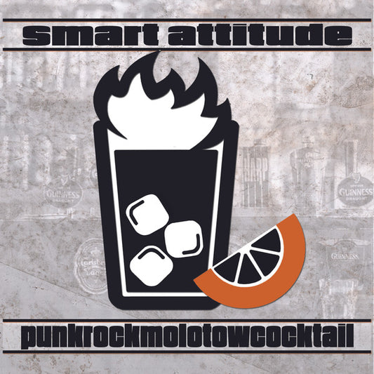 Smart Attitude : Punkrockmolotowcocktail (7", EP, Ltd, Red)